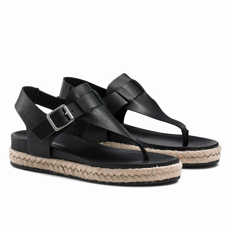 Espadrille Russell And Bromley Surfside Feminino Pretas | XZN9743ME