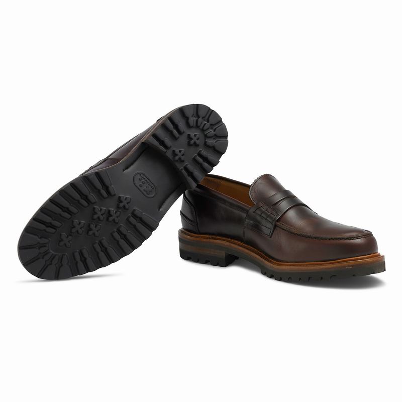 Mocassins Russell And Bromley Arnside Masculino Marrom | XEQ6078WL