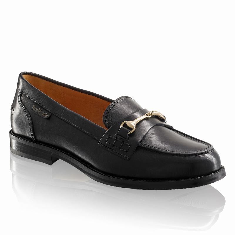 Mocassins Russell And Bromley Brewster Feminino Pretas | FBY1683OI