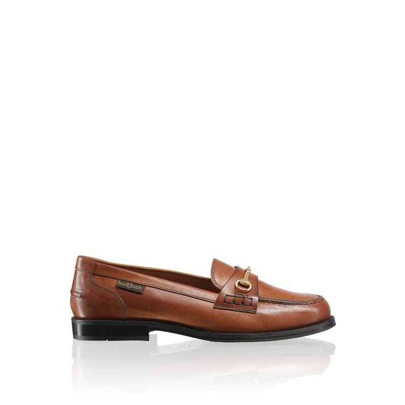 Mocassins Russell And Bromley Brewster Feminino Marrom | YKS491WY