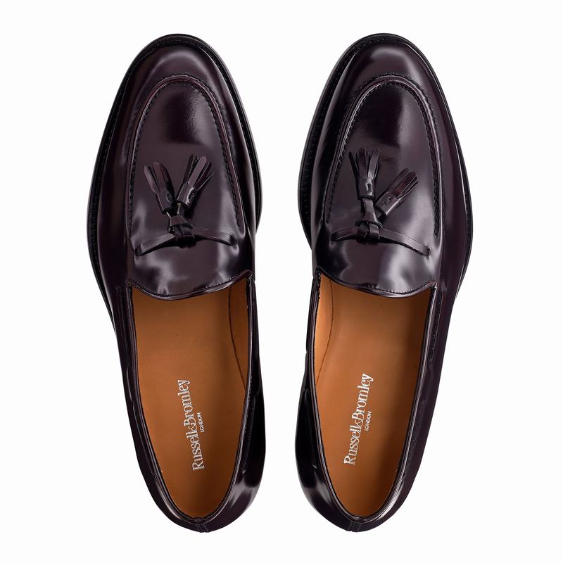 Mocassins Russell And Bromley Broker Masculino Vermelhas | SYS4279CS