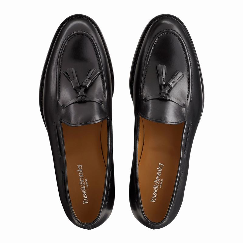 Mocassins Russell And Bromley Broker Masculino Pretas | TFX2382GD