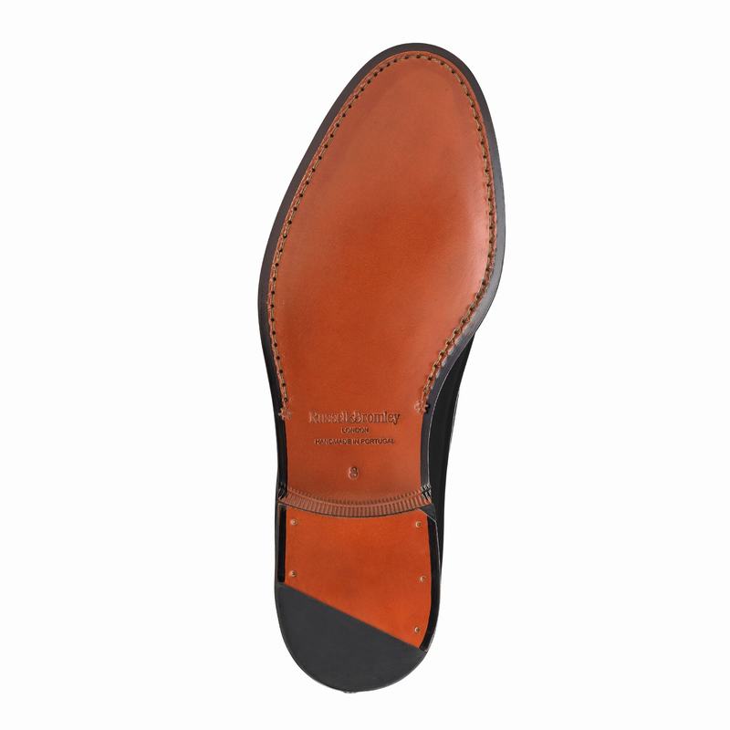 Mocassins Russell And Bromley Broker Masculino Pretas | TFX2382GD