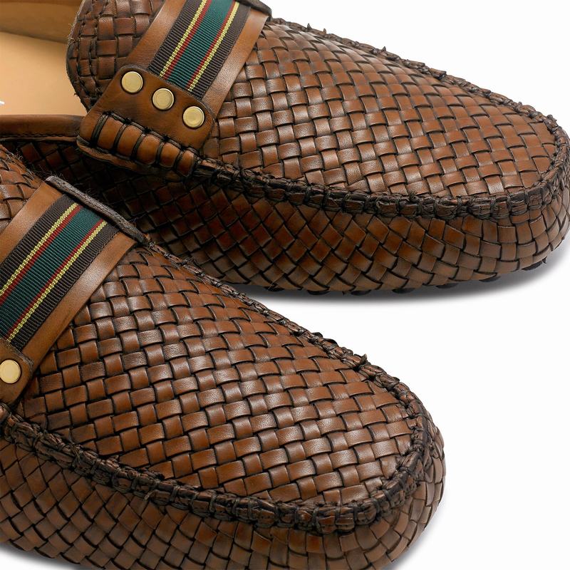 Mocassins Russell And Bromley Cabriolet Masculino Marrom | WSU8983KR