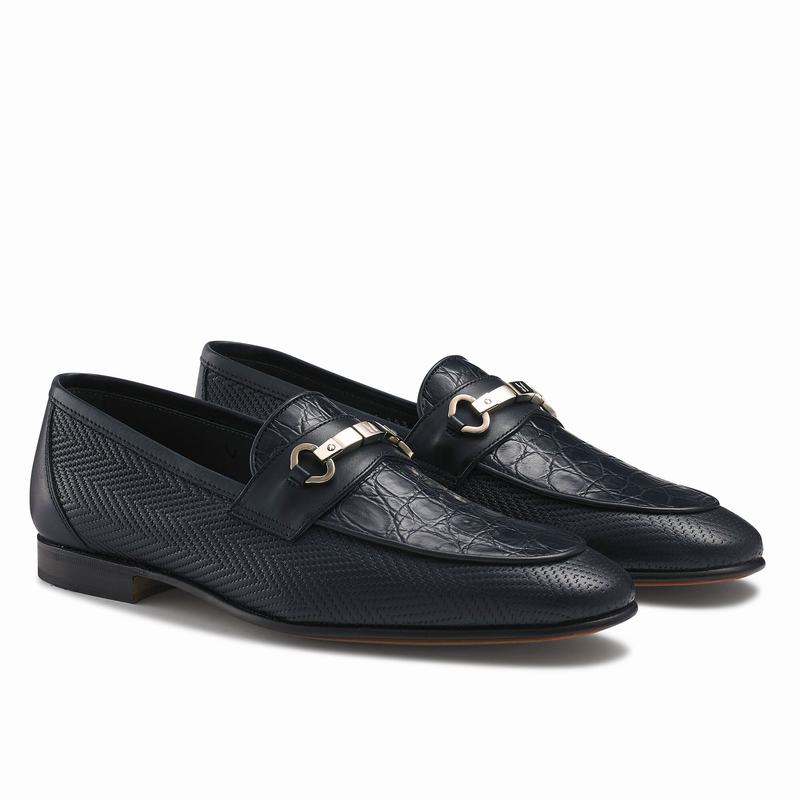 Mocassins Russell And Bromley Cachet Masculino Azuis | GYK5782BL