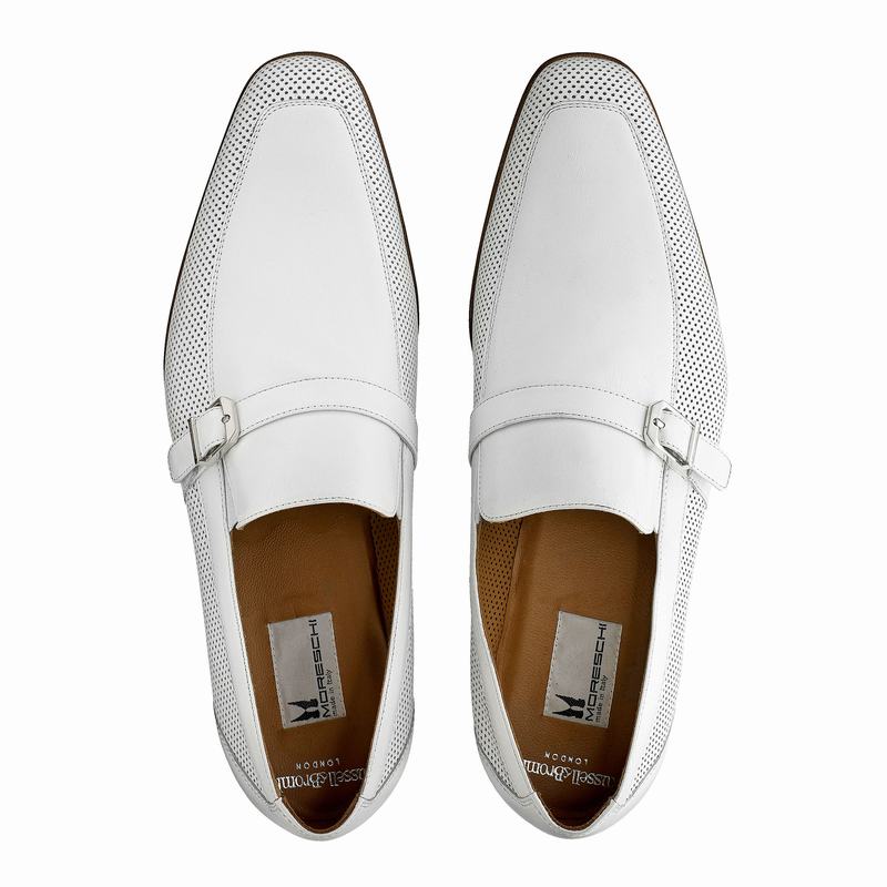 Mocassins Russell And Bromley Charisma Masculino Branco | VKQ654IJ