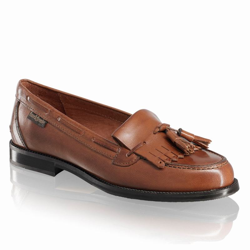 Mocassins Russell And Bromley Chester Feminino Marrom | JYE287IQ