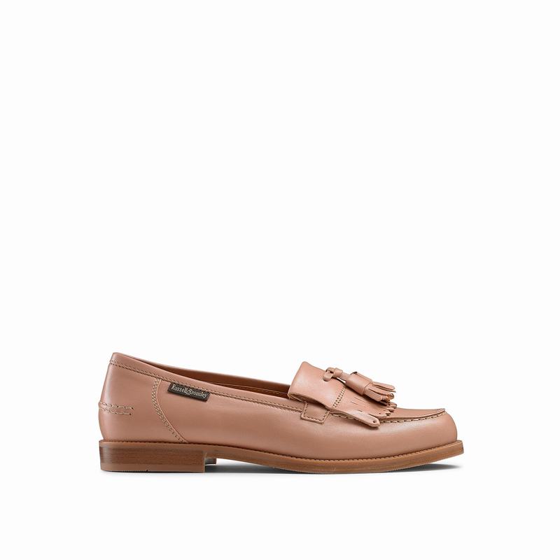 Mocassins Russell And Bromley Chester Feminino Rosa | ZJT3260CO