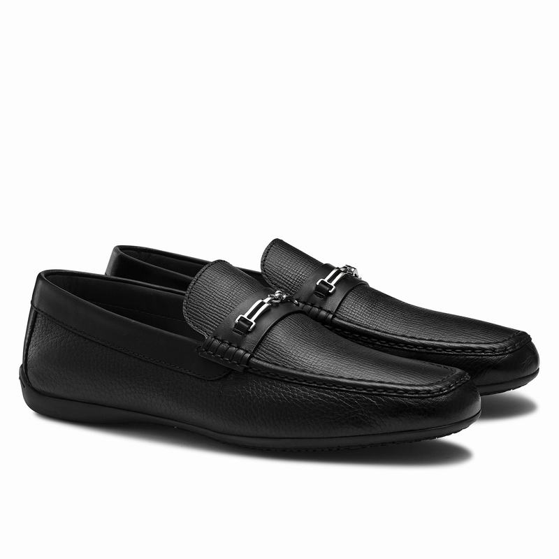 Mocassins Russell And Bromley Data Masculino Pretas | VAG8158OC