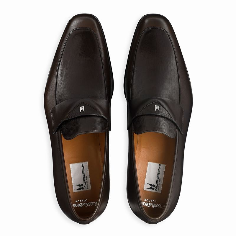 Mocassins Russell And Bromley Duke Masculino Marrom | GFW2359AM