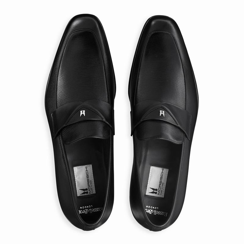 Mocassins Russell And Bromley Duke Masculino Pretas | TZL7075UI