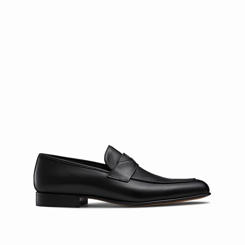 Mocassins Russell And Bromley Duke Masculino Pretas | TZL7075UI