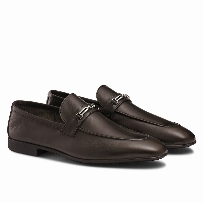 Mocassins Russell And Bromley Duty Masculino Marrom | ZVO9055GZ