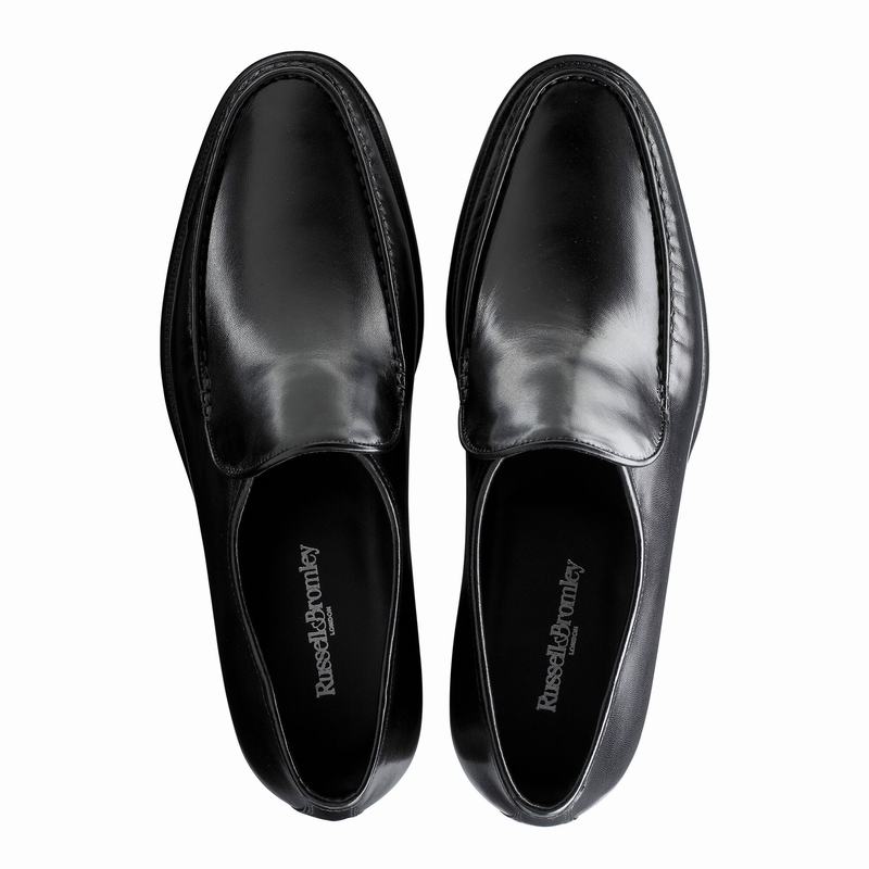 Mocassins Russell And Bromley Elba Masculino Pretas | LTG6295IZ