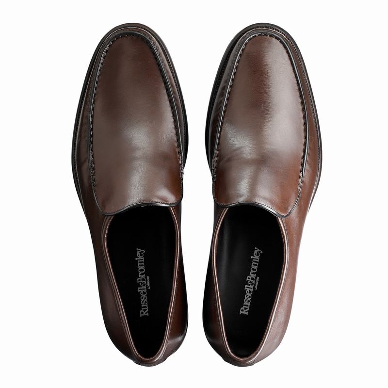 Mocassins Russell And Bromley Elba Masculino Marrom | ZHN6274AX