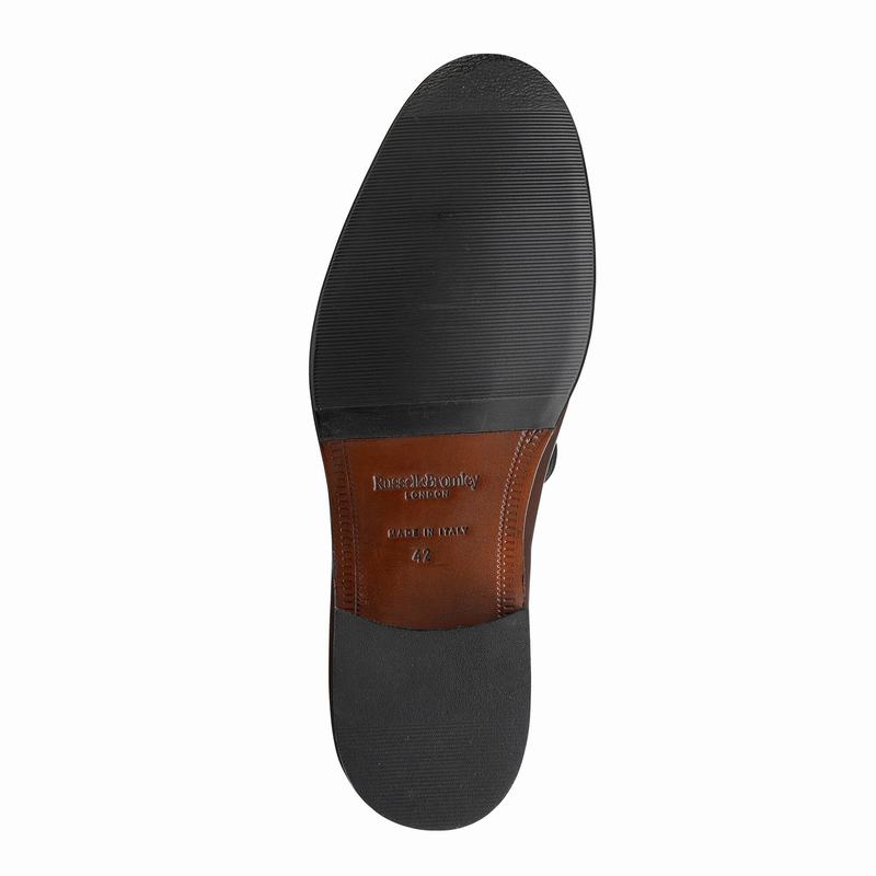 Mocassins Russell And Bromley Elba Masculino Marrom | ZHN6274AX