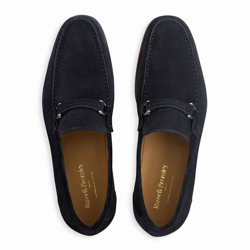 Mocassins Russell And Bromley Elite Masculino Azuis | QQP6482EM