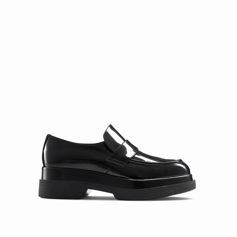 Mocassins Russell And Bromley Geri Feminino Pretas | UTK5991AY