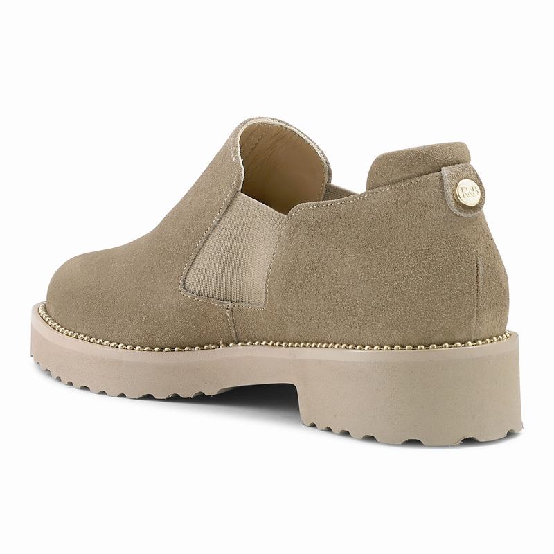 Mocassins Russell And Bromley Grid Feminino Marrom | ZGG4582TE