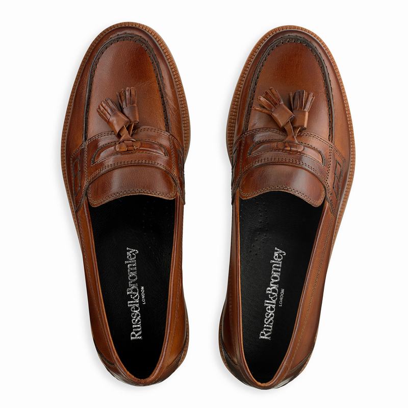 Mocassins Russell And Bromley Keeble 3 Masculino Marrom | KGV1669NG