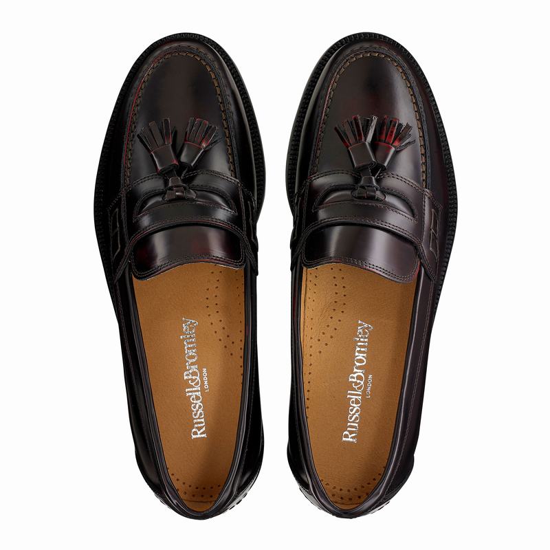 Mocassins Russell And Bromley Keeble 3 Masculino Vermelhas | SAW6383LO