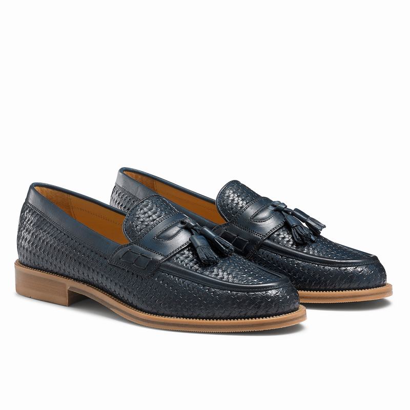 Mocassins Russell And Bromley Keeble 4 Masculino Azuis | PYJ582IY