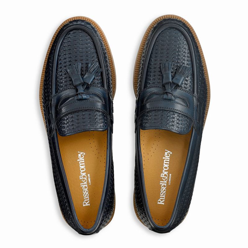 Mocassins Russell And Bromley Keeble 4 Masculino Azuis | PYJ582IY