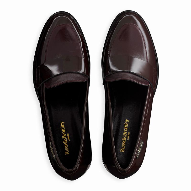 Mocassins Russell And Bromley Limbo Feminino Vermelhas | XWG614FF