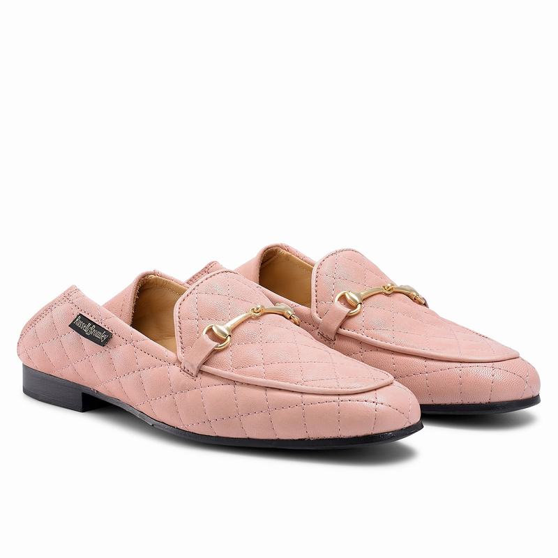 Mocassins Russell And Bromley Loafer Feminino Rosa | EPW2841IA