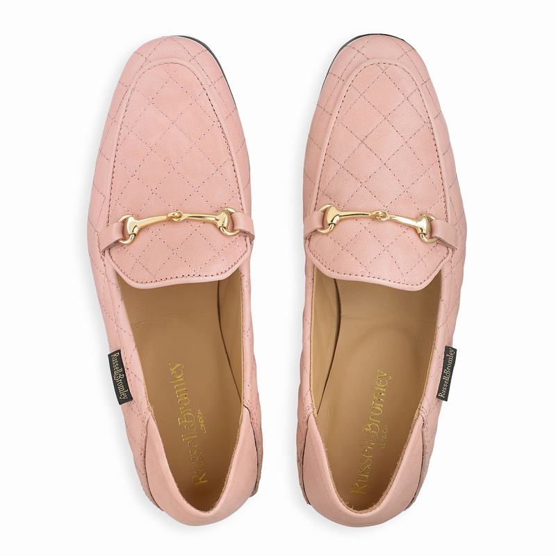 Mocassins Russell And Bromley Loafer Feminino Rosa | EPW2841IA