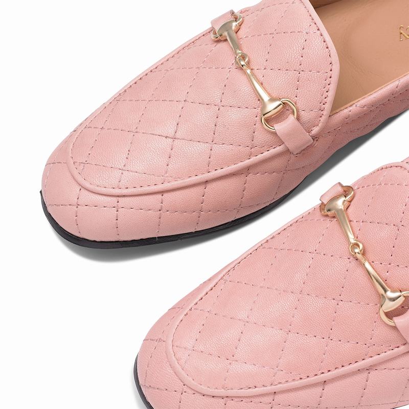 Mocassins Russell And Bromley Loafer Feminino Rosa | EPW2841IA