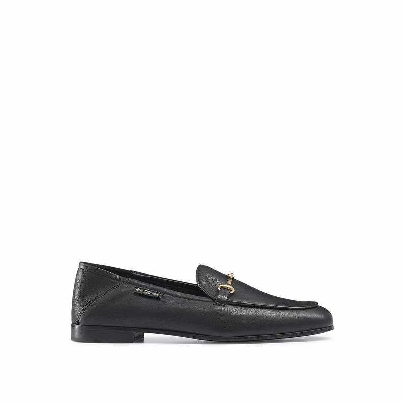 Mocassins Russell And Bromley Loafer Feminino Pretas | JFC7195RT