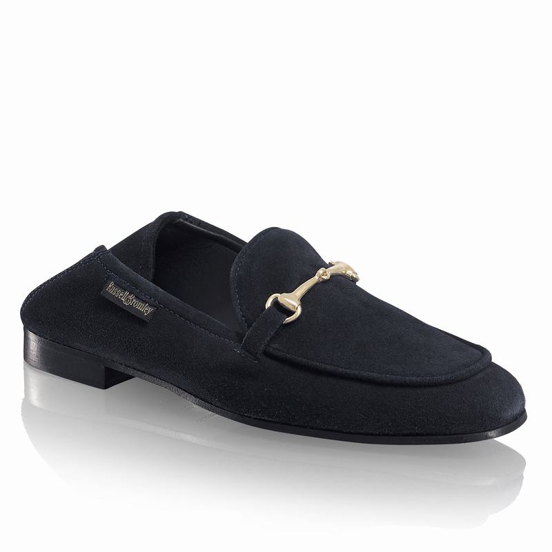 Mocassins Russell And Bromley Loafer Feminino Azul Marinho | KAH9591EJ