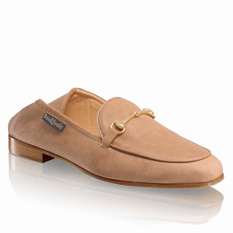 Mocassins Russell And Bromley Loafer Feminino Marrom | UVL7426IJ