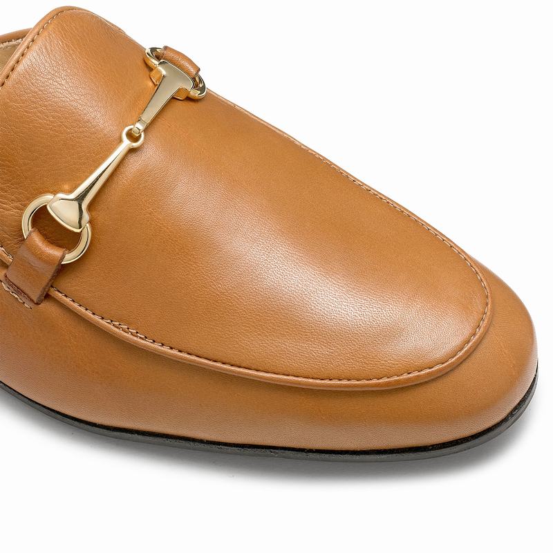 Mocassins Russell And Bromley Loaferslip Masculino Marrom | GLN8365SK