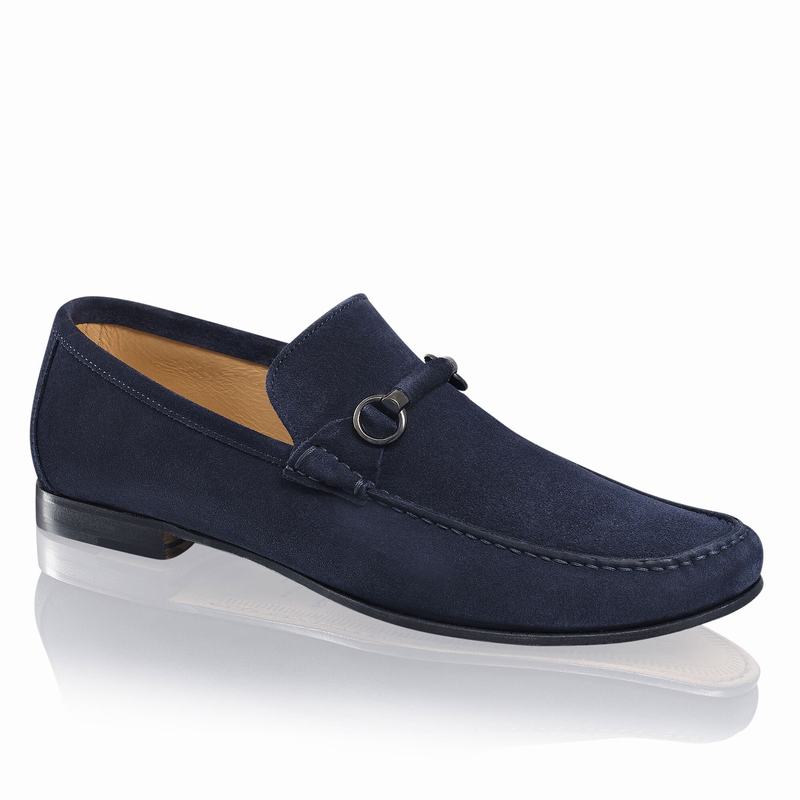 Mocassins Russell And Bromley Misty Masculino Azuis | FZW2210JK