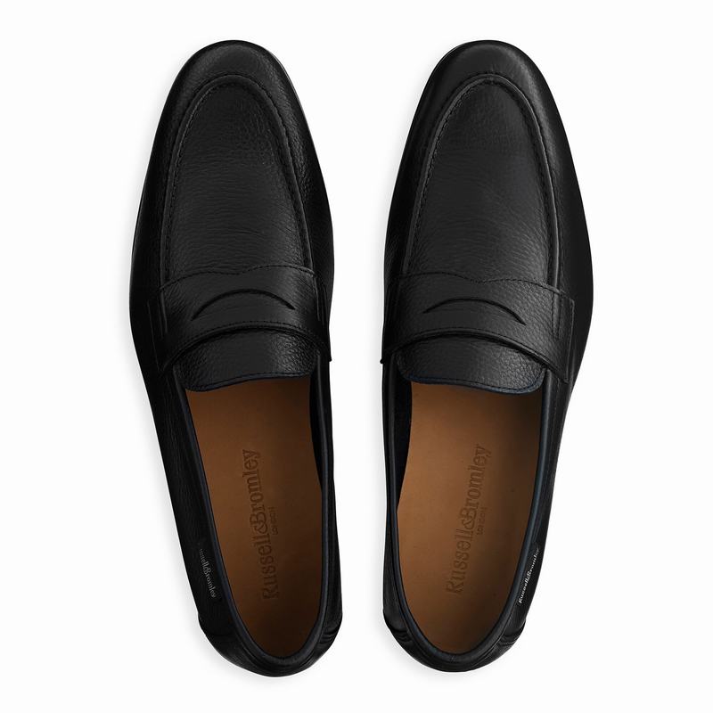 Mocassins Russell And Bromley Outline Masculino Pretas | JQY473WP