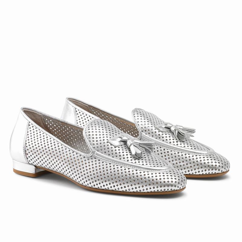 Mocassins Russell And Bromley Perfect Feminino Metallic | KKN9814AE