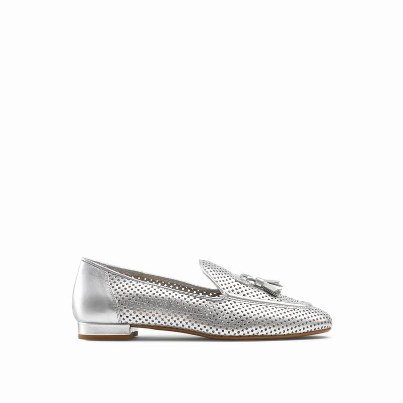 Mocassins Russell And Bromley Perfect Feminino Metallic | KKN9814AE