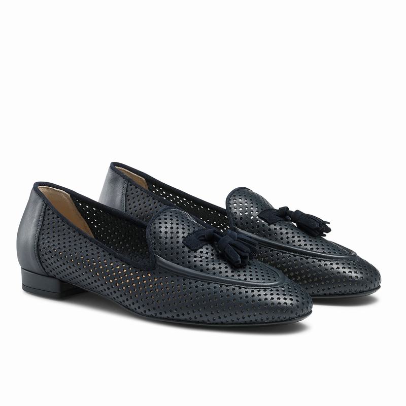 Mocassins Russell And Bromley Perfect Feminino Azuis | KQQ485DS