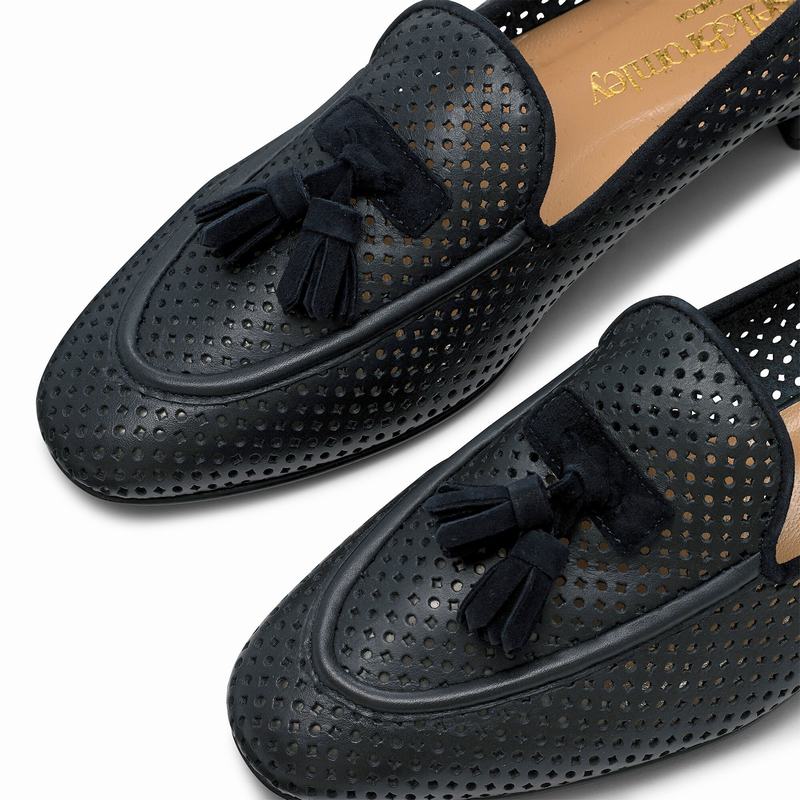 Mocassins Russell And Bromley Perfect Feminino Azuis | KQQ485DS