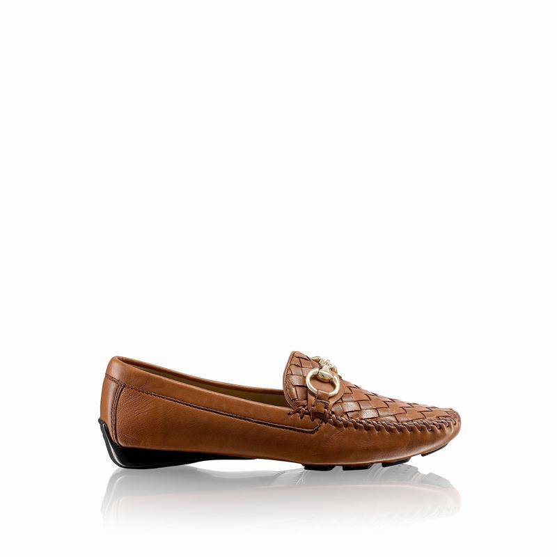 Mocassins Russell And Bromley Perlata Feminino Marrom | EDV9647BK