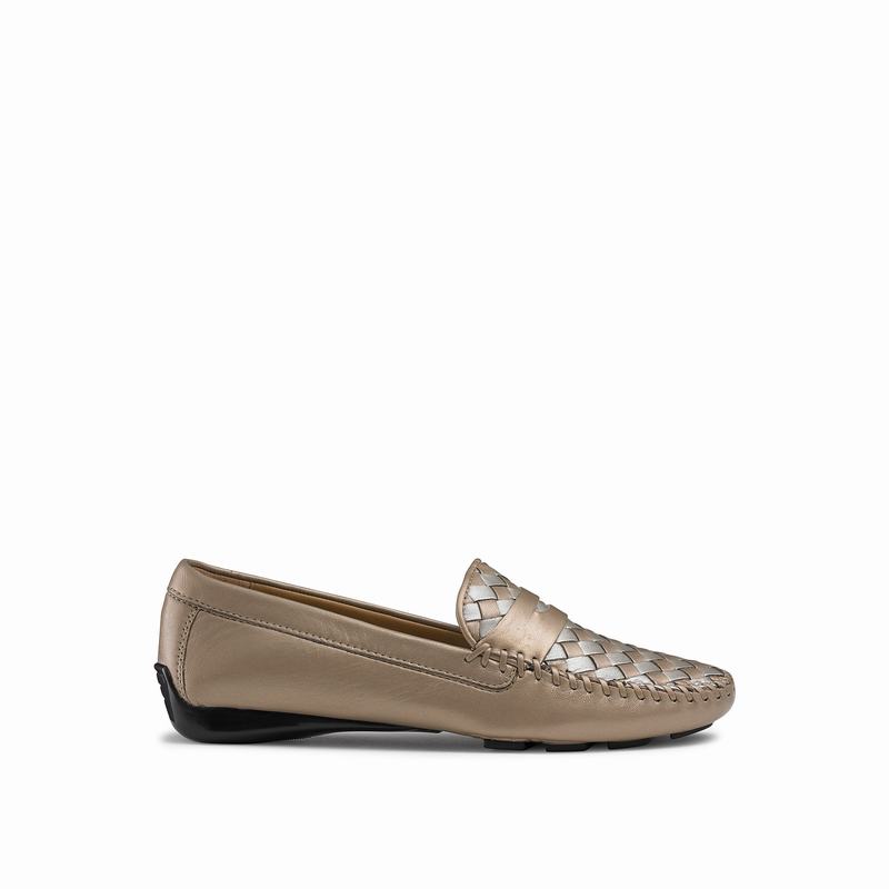 Mocassins Russell And Bromley Petra Feminino Metallic | ZSZ9553CN