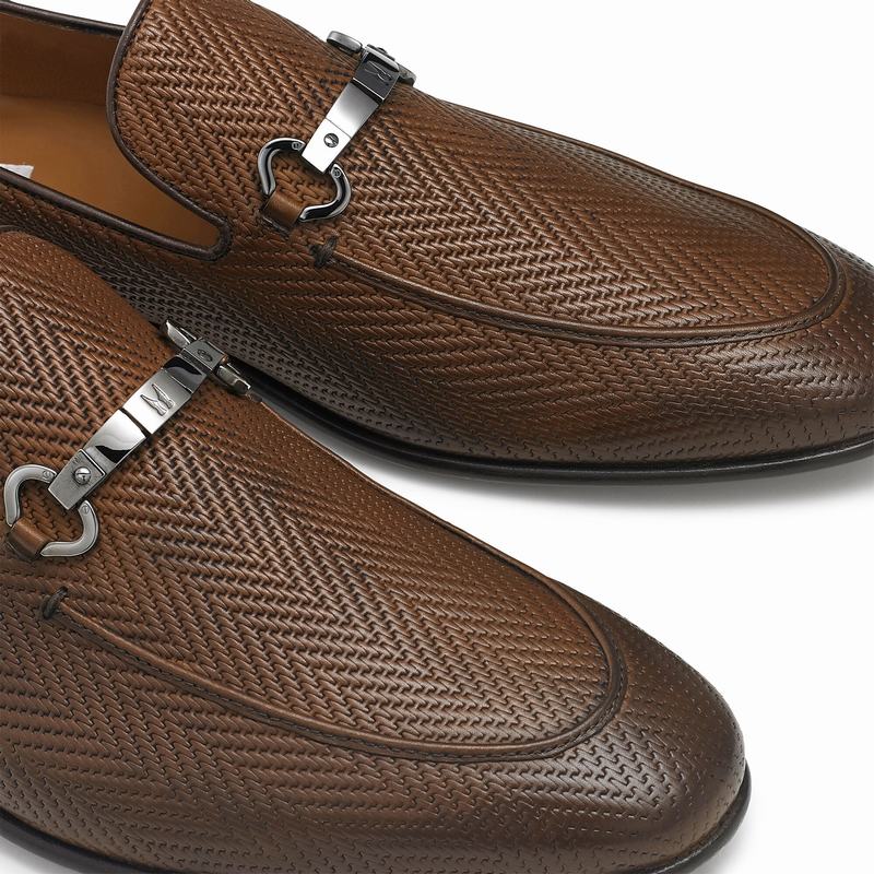 Mocassins Russell And Bromley Pluto Masculino Marrom | KYW447RS