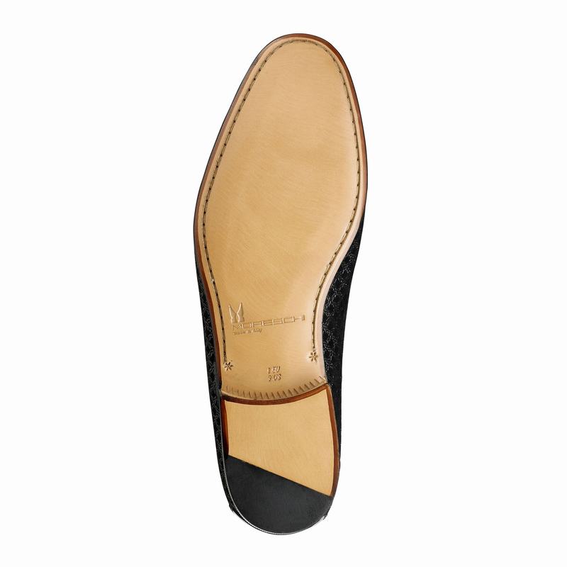 Mocassins Russell And Bromley Pluto Masculino Pretas | UHA938MZ