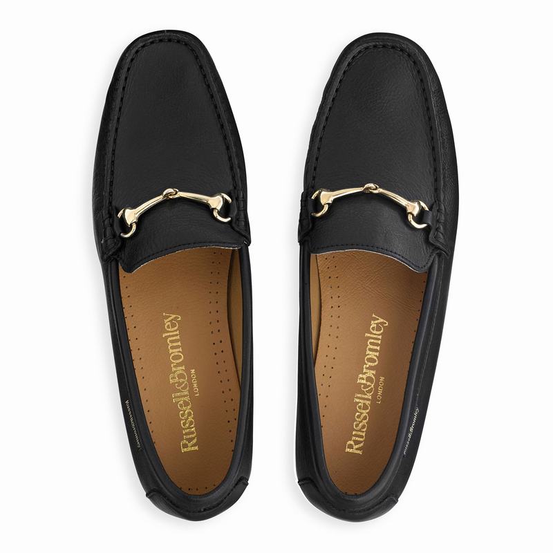 Mocassins Russell And Bromley Poshmoc Feminino Pretas | WII9790LA