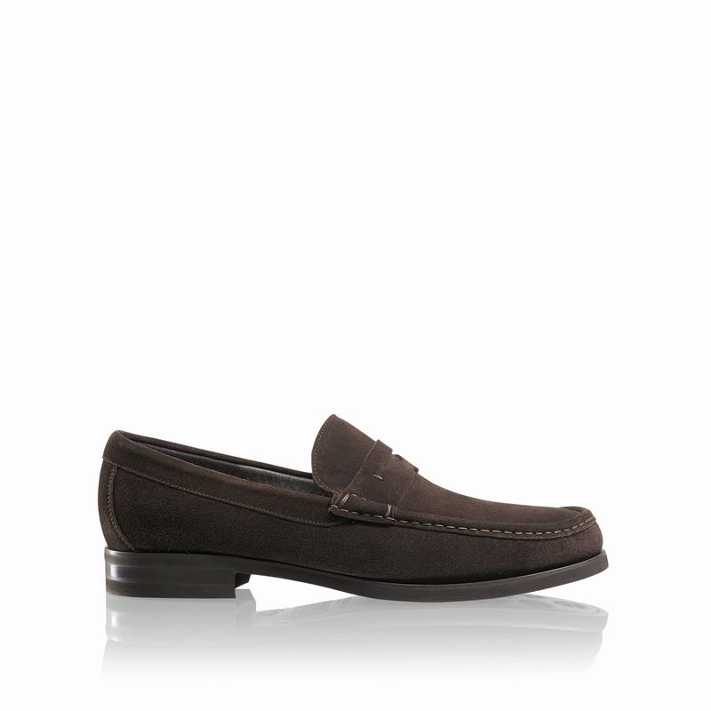 Mocassins Russell And Bromley Saturn Masculino Marrom | IHL5797LP