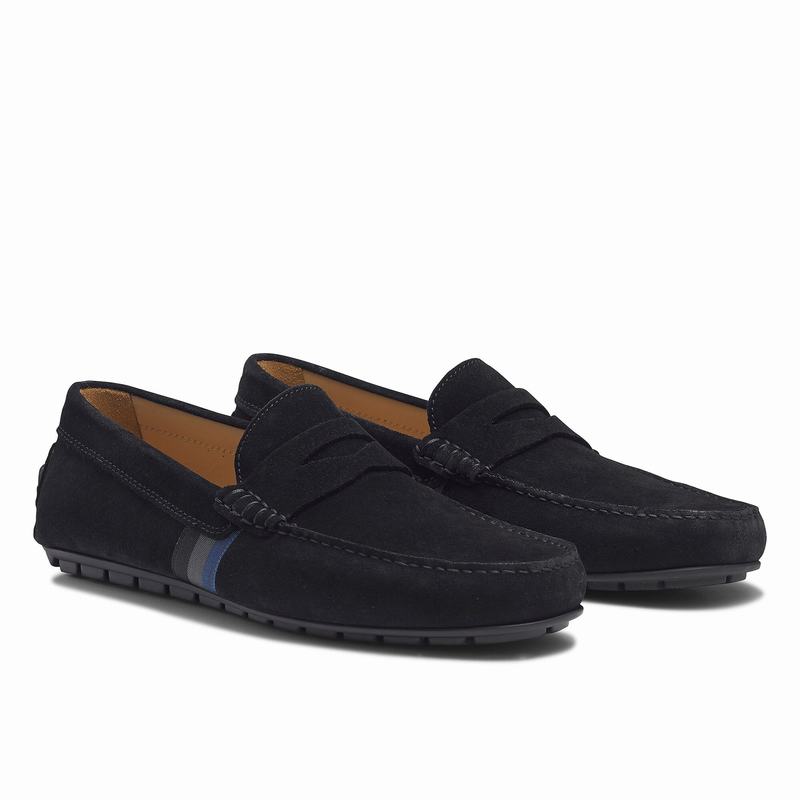 Mocassins Russell And Bromley Soft Wear Masculino Pretas | NSU8331HA