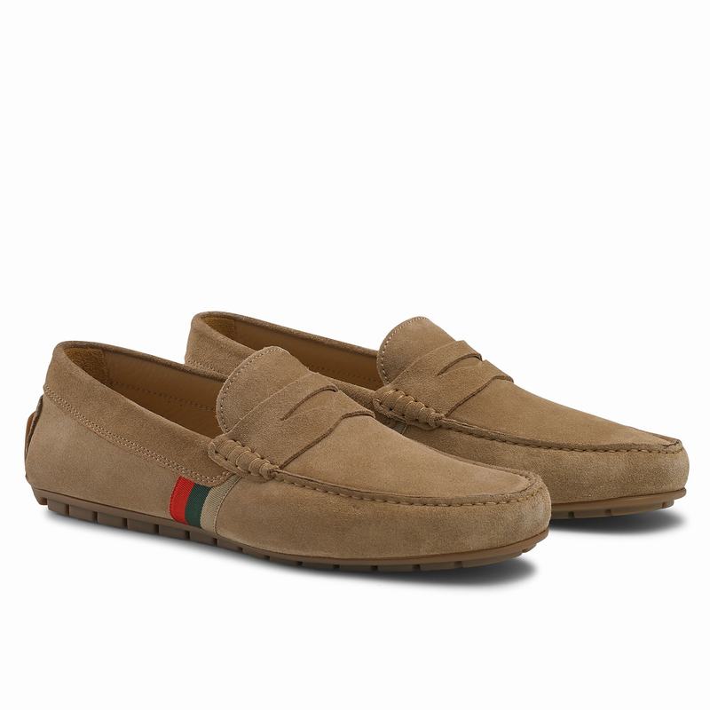 Mocassins Russell And Bromley Soft Wear Masculino Caqui | PUB5889ZR