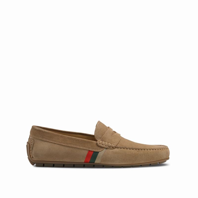 Mocassins Russell And Bromley Soft Wear Masculino Caqui | PUB5889ZR